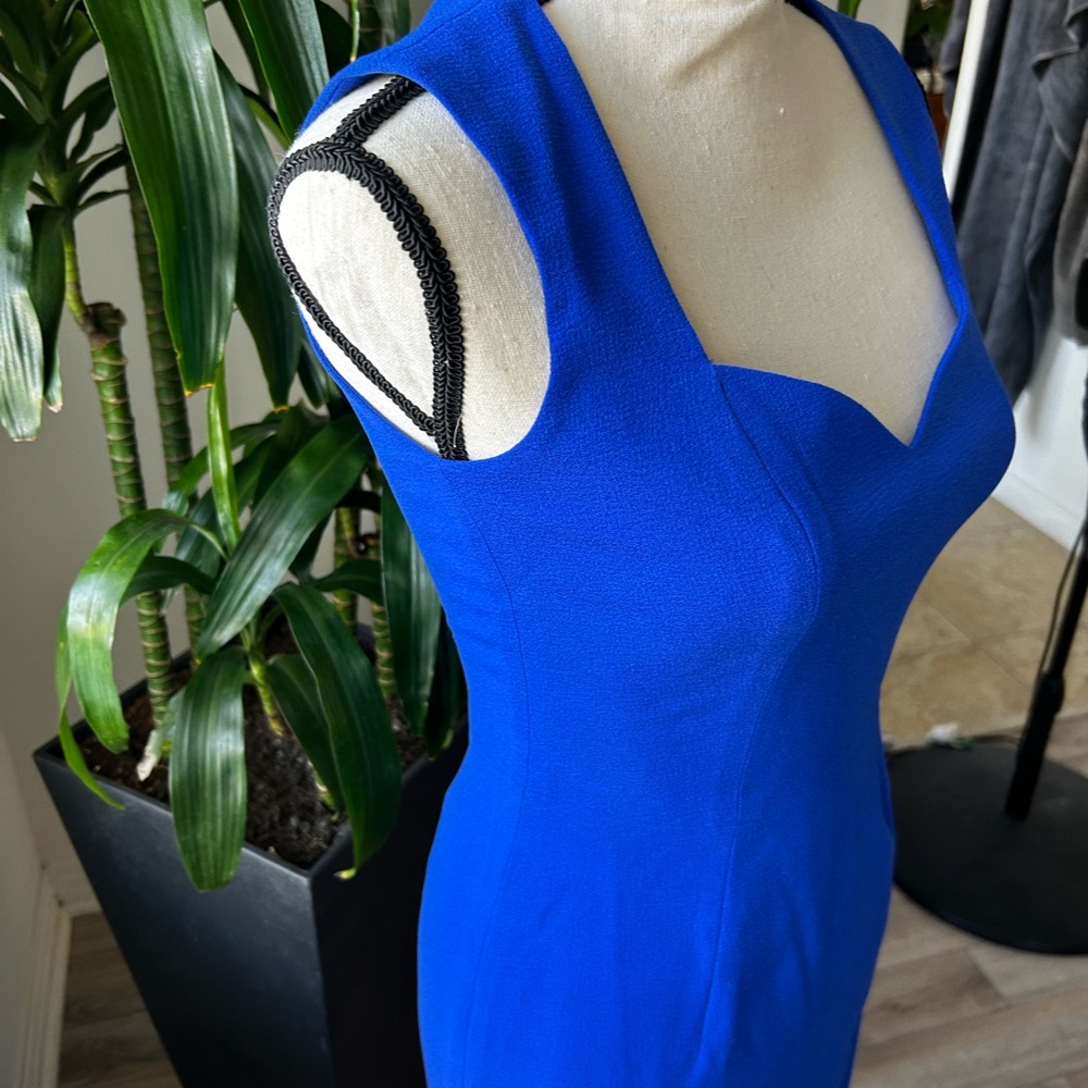 Elle sweetheart electric blue dress - Picture 6 of 14
